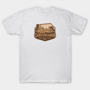 Retro Canyonlands National Park Emblem T-Shirt